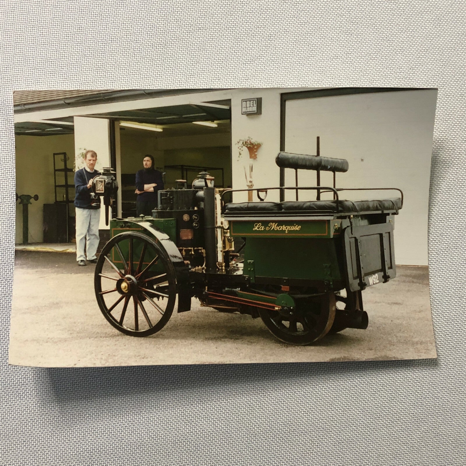 Vintage De Dion Bouton La Marquise Car Photo Photograph Print Oldest Car