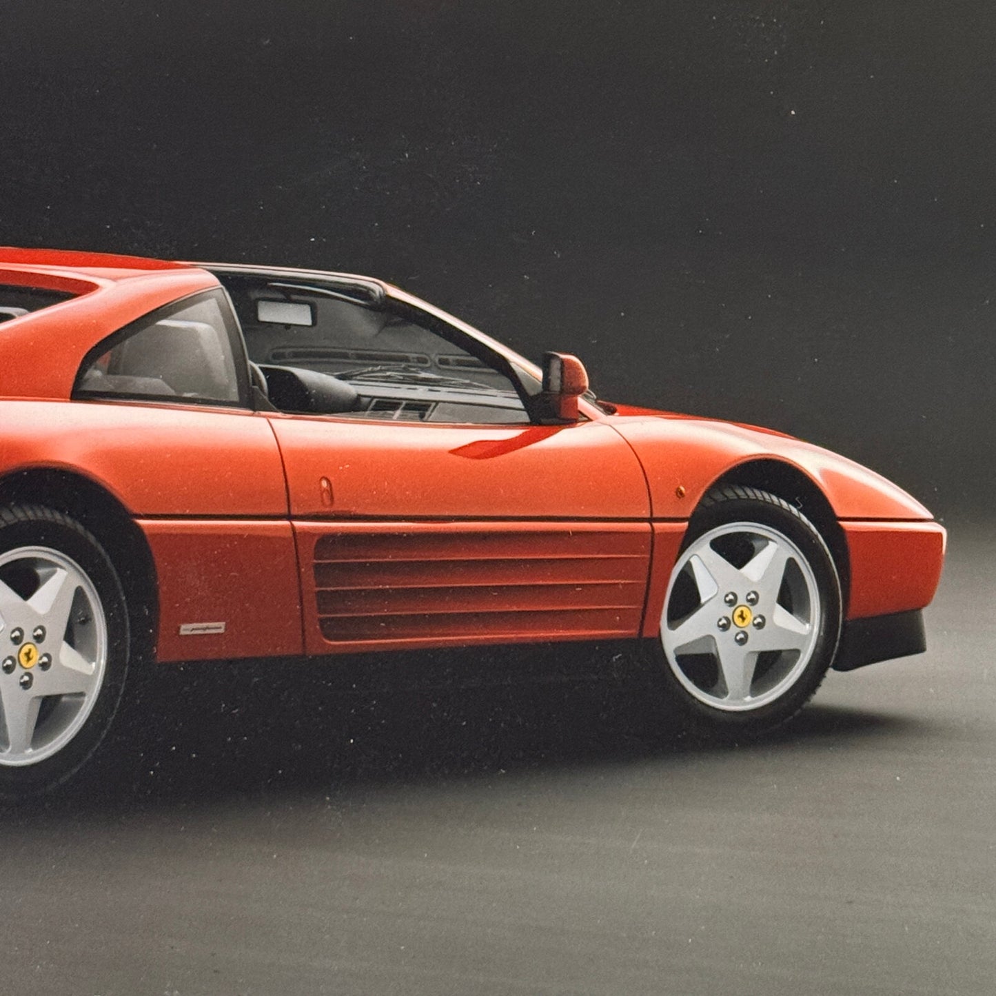 Ferrari 348 Car Factory Press Photo Photograph Print
