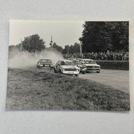 Vintage Rally Racing Photo Photograph DPPI Ford Escort VW Volkswagen Beetle BMW