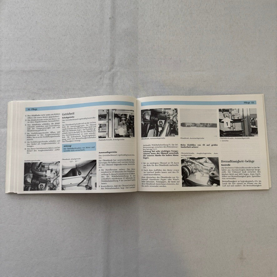 1988 Saab 900 Owners Manual Instruction Guide Book Combi Cabriolet GERMAN TEXT