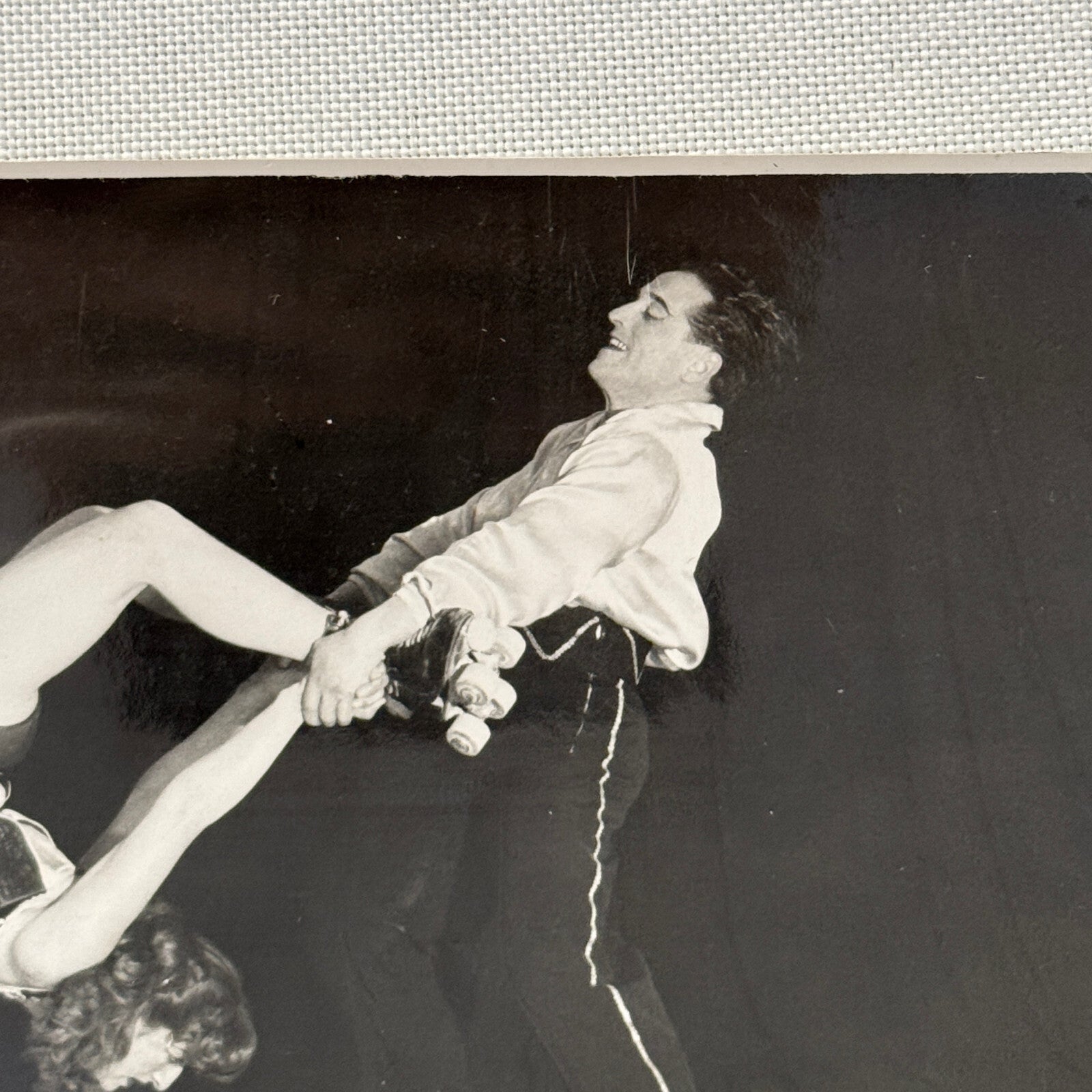 Circus Rollerskating Roller Skate Circus Act Photo Photograph Vintage