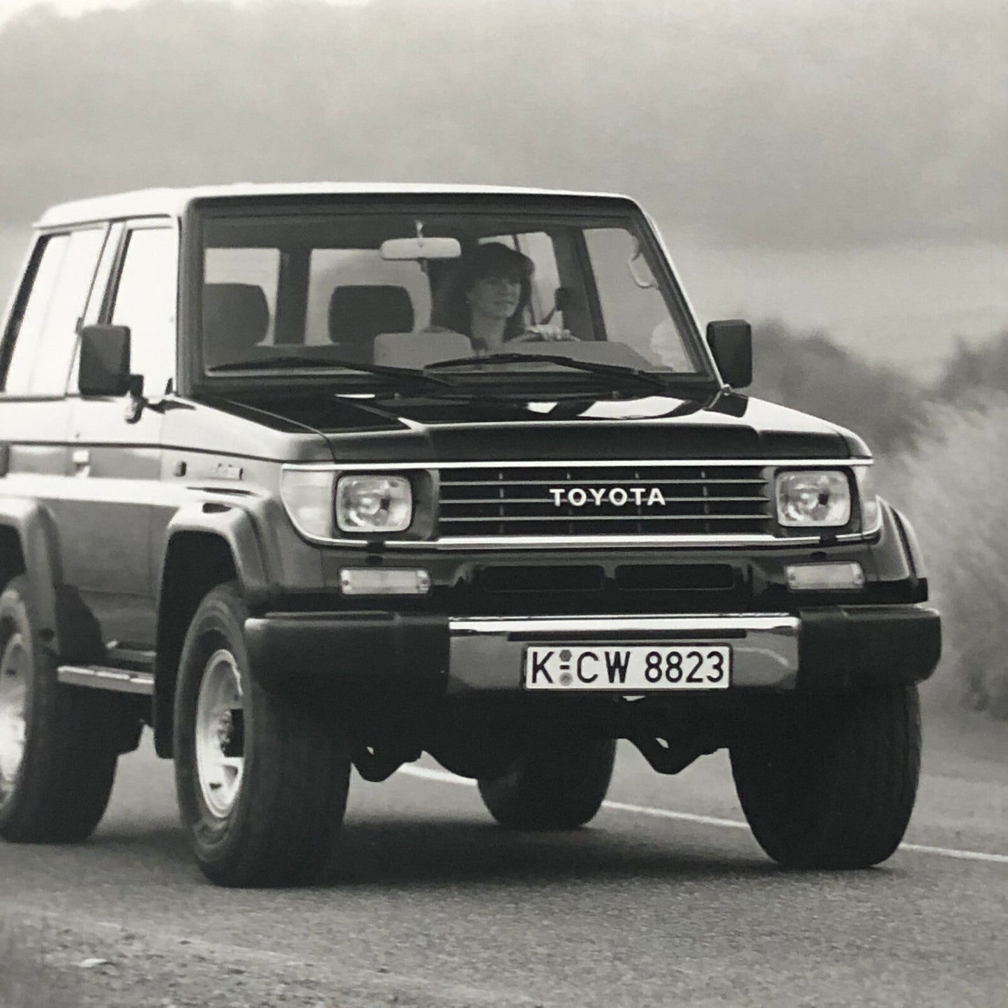 1993 1994 Toyota Landcruiser KJ 70 and KJ 73 Photo Photograph Land Cruiser