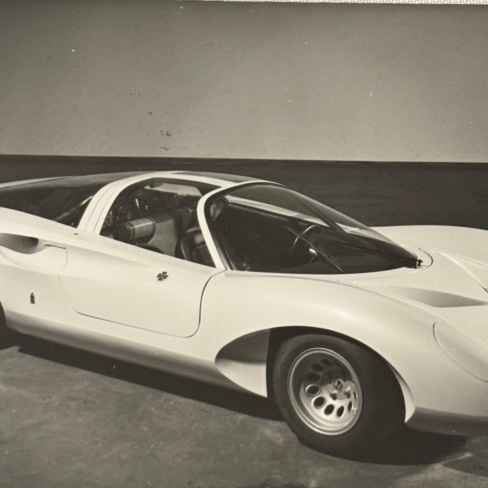 1969 Alfa Romeo 33 Prototipo Speciale Pininfarina Factory Photo Photograph