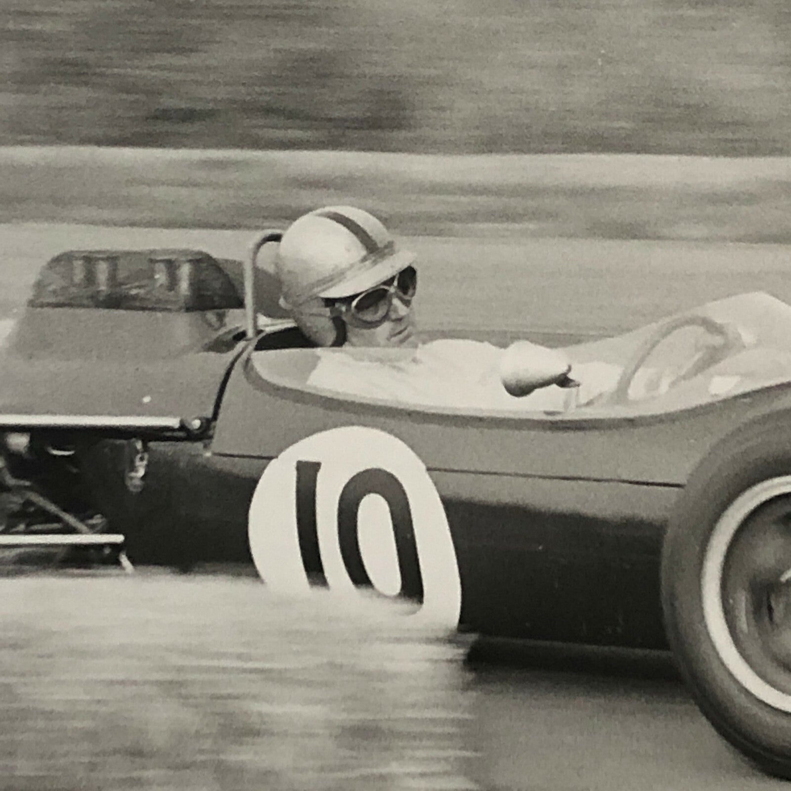 Vintage Denny Hulme McLaren Racing Photo Photograph Print 