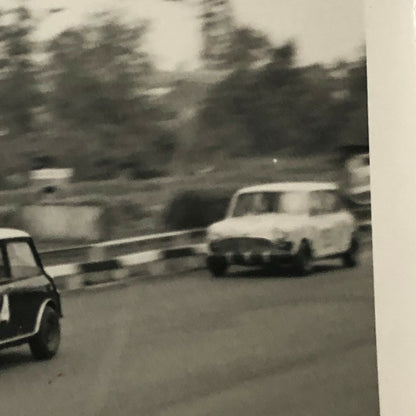 Vintage Mini Car Racing Photo Photograph Print 