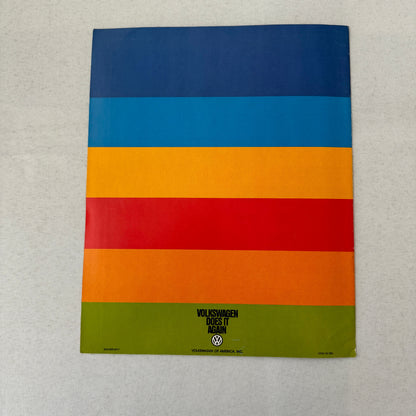 1980 Volkswagen VW Car Sales Brochure Catalog Rabbit Vanagon Camper Pickup +