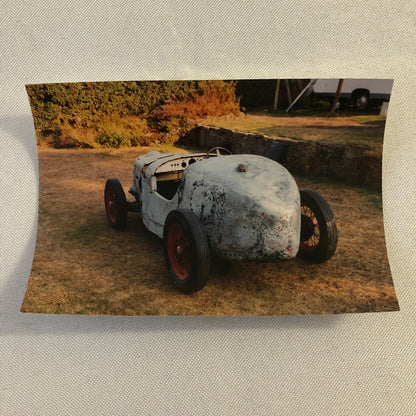 Vintage Austin Seven Special Car Barn Find Photo Photograph Lot of 3