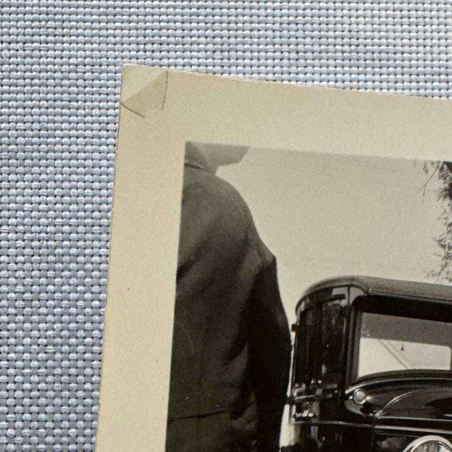 Vintage Car Photo Photograph Print Children with Automobile Snapshot