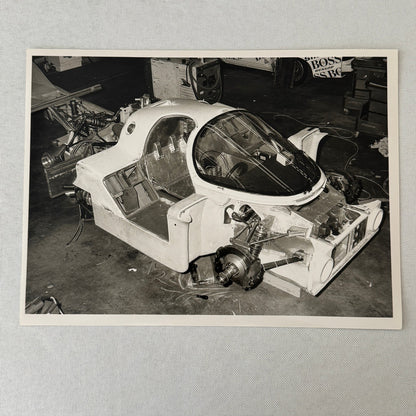 Porsche 956 Racing Car Photo Photograph Print Lot 8x Vintage