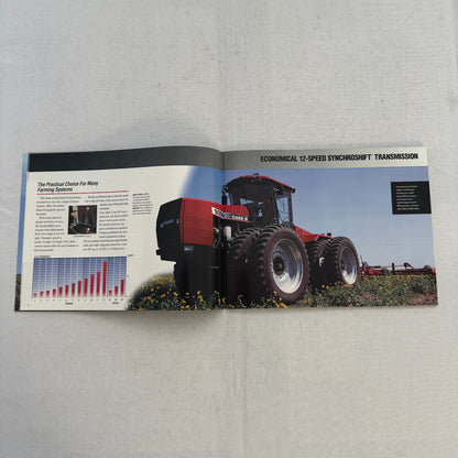 Case Steiger 9300 Series 4WD Tractor Equipment Sales Brochure Catalog