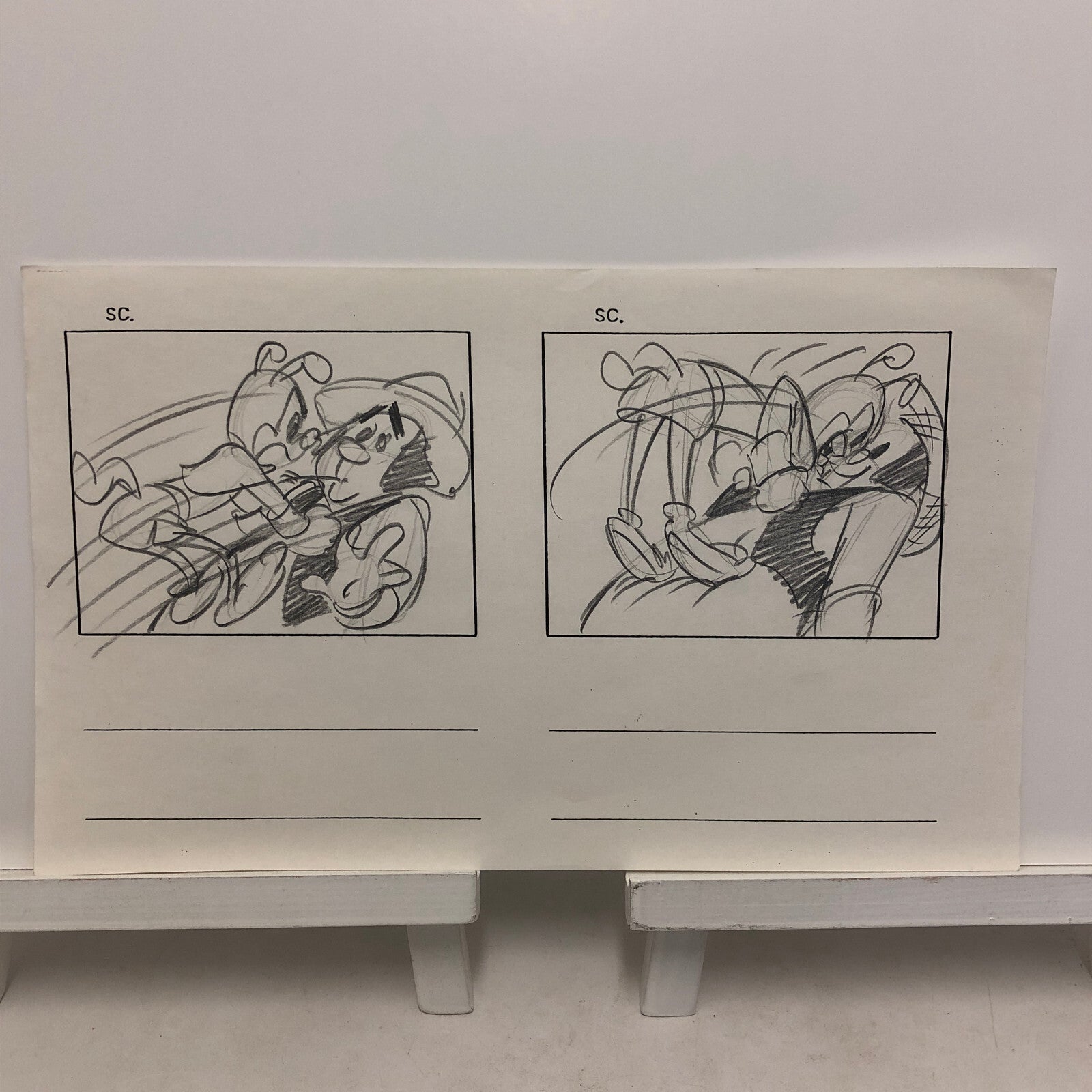 ANIMANIACS Animation Storyboard Illustration Drawing Sketch Art Story Board