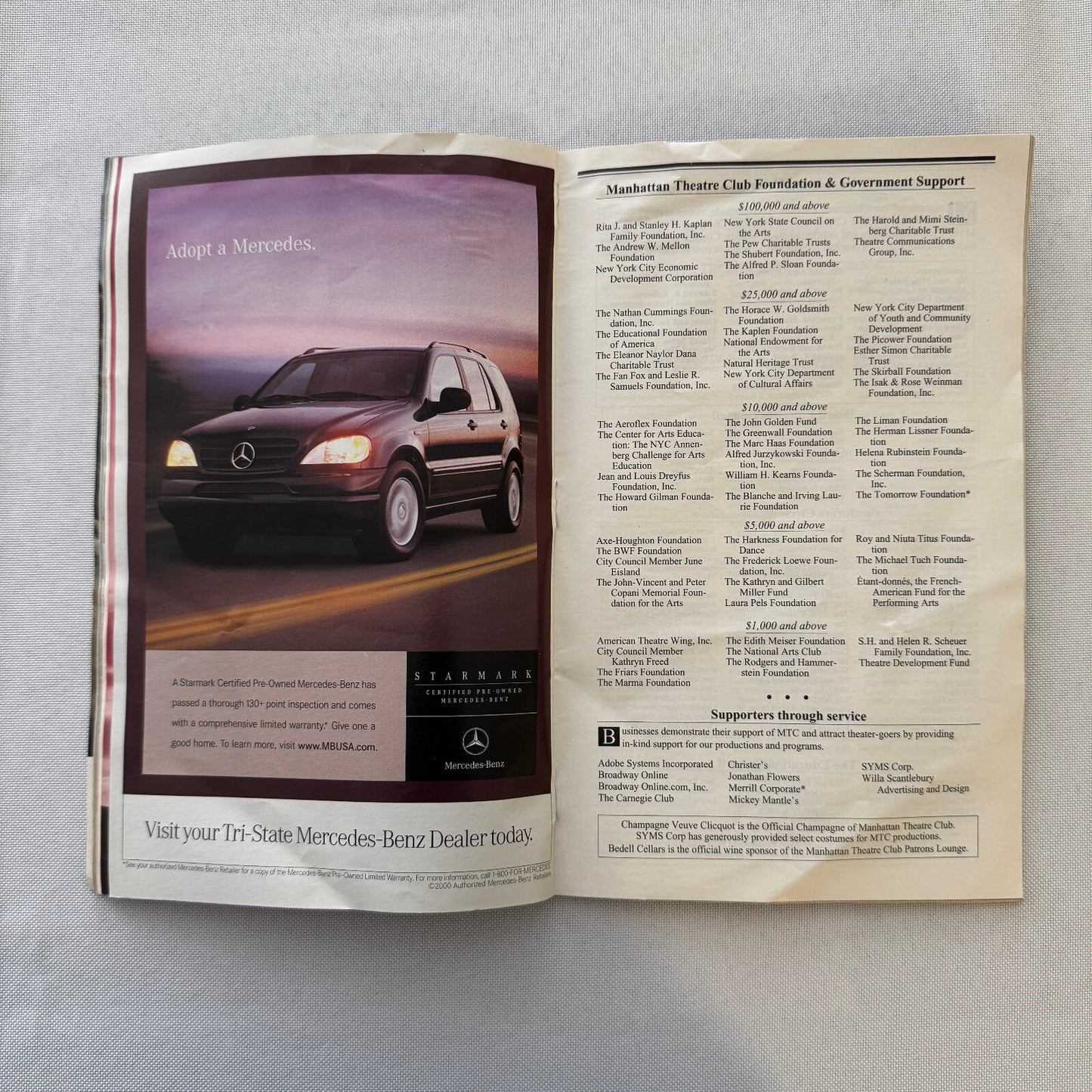 Where's My Money Signed Playbill Autographed Program David Deblinger 2001