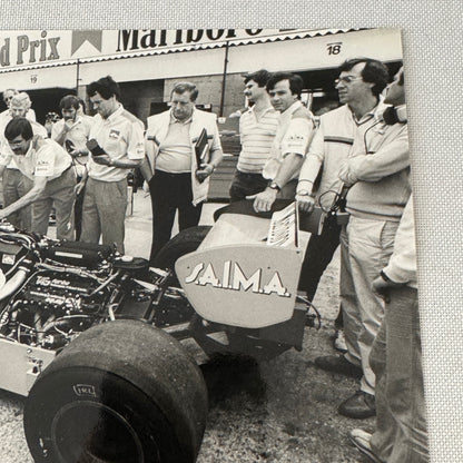 McLaren Porsche Tag Turbo Racing Car Photo Photograph Print 1983