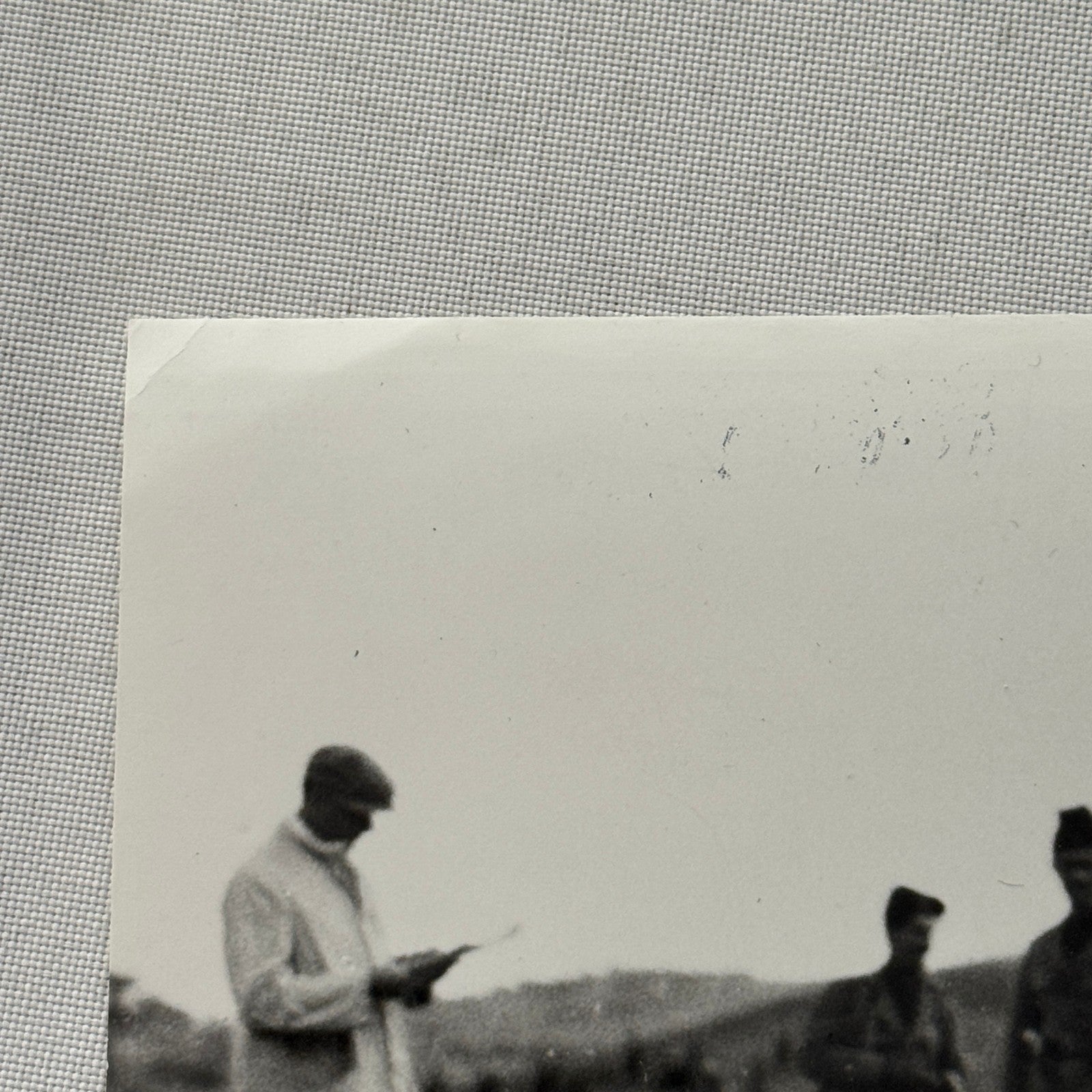 Vintage Benz Racing Photo Photograph Print Porsche Werkfoto Stamp Modern Print