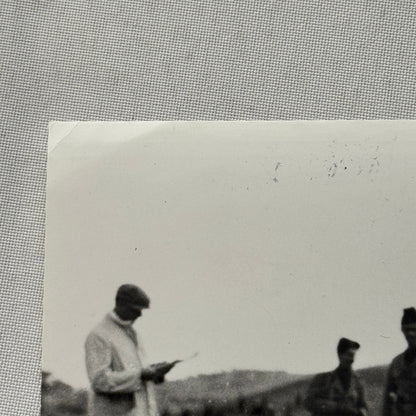 Vintage Benz Racing Photo Photograph Print Porsche Werkfoto Stamp Modern Print