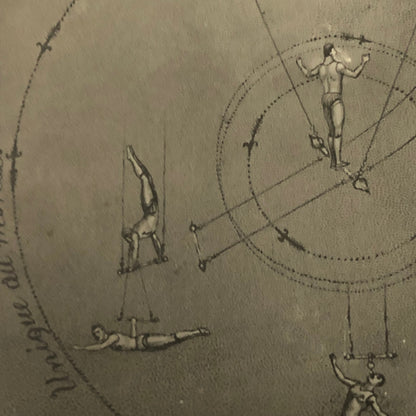 Circus Acrobat Act Postcard Post Card Vintage Les Rijnders