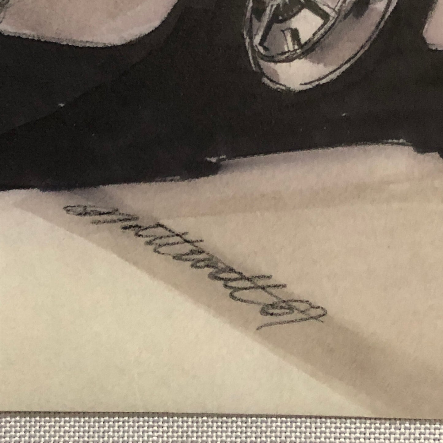 Styling Concept Automobile Illustration Art Drawing Sketch Vintage 1967 NOTTRODT