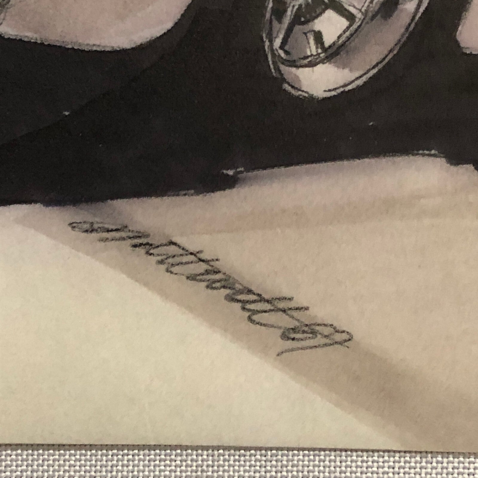 Styling Concept Automobile Illustration Art Drawing Sketch Vintage 1967 NOTTRODT