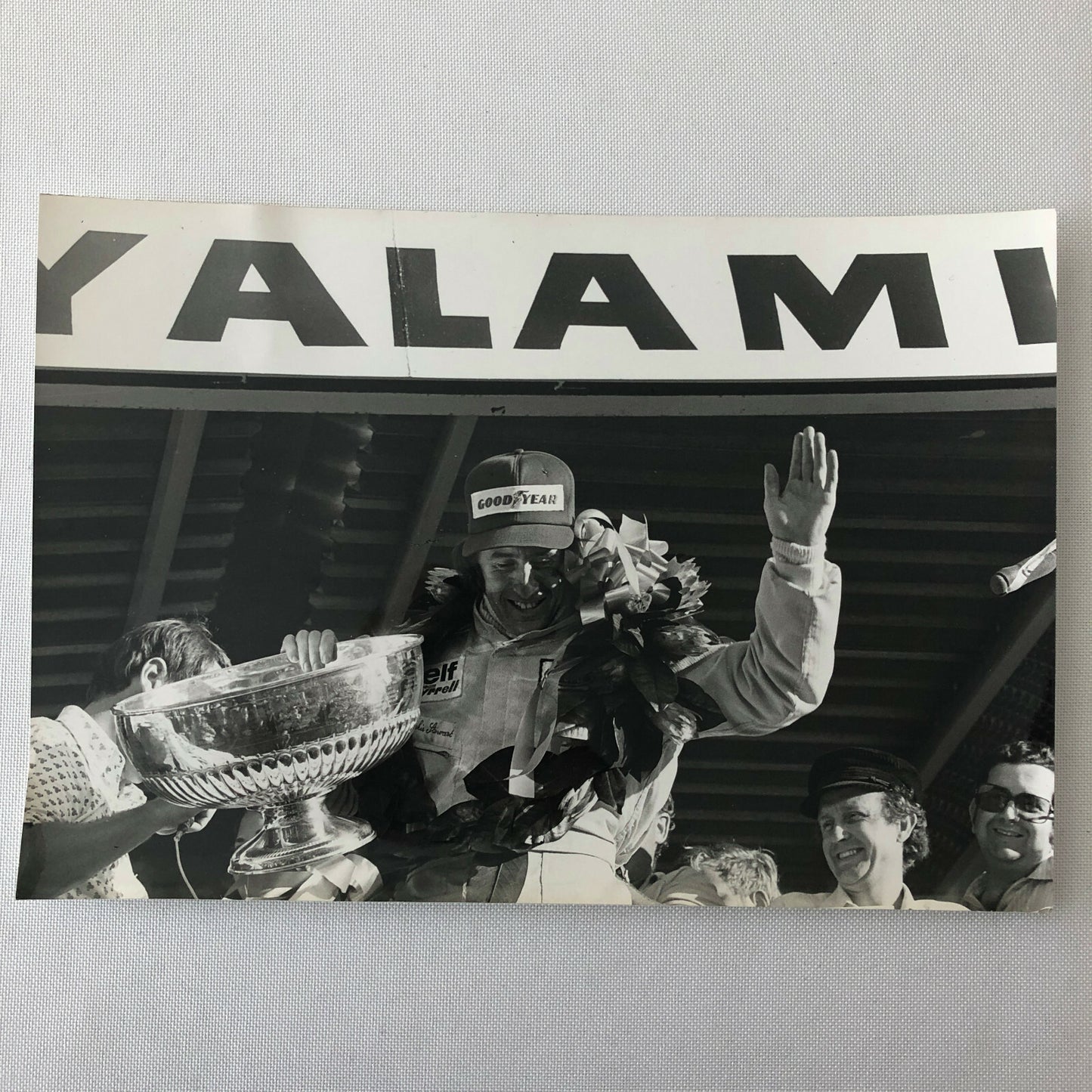 1973 South African Grand Prix Racing Photo Photograph - Jackie Stewart Win 