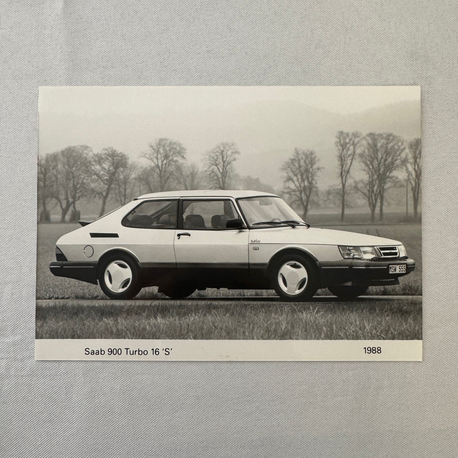1988 Saab Press Kit Photos Saab 900 Turbo 16 Convertible 900 Turbo UK Market