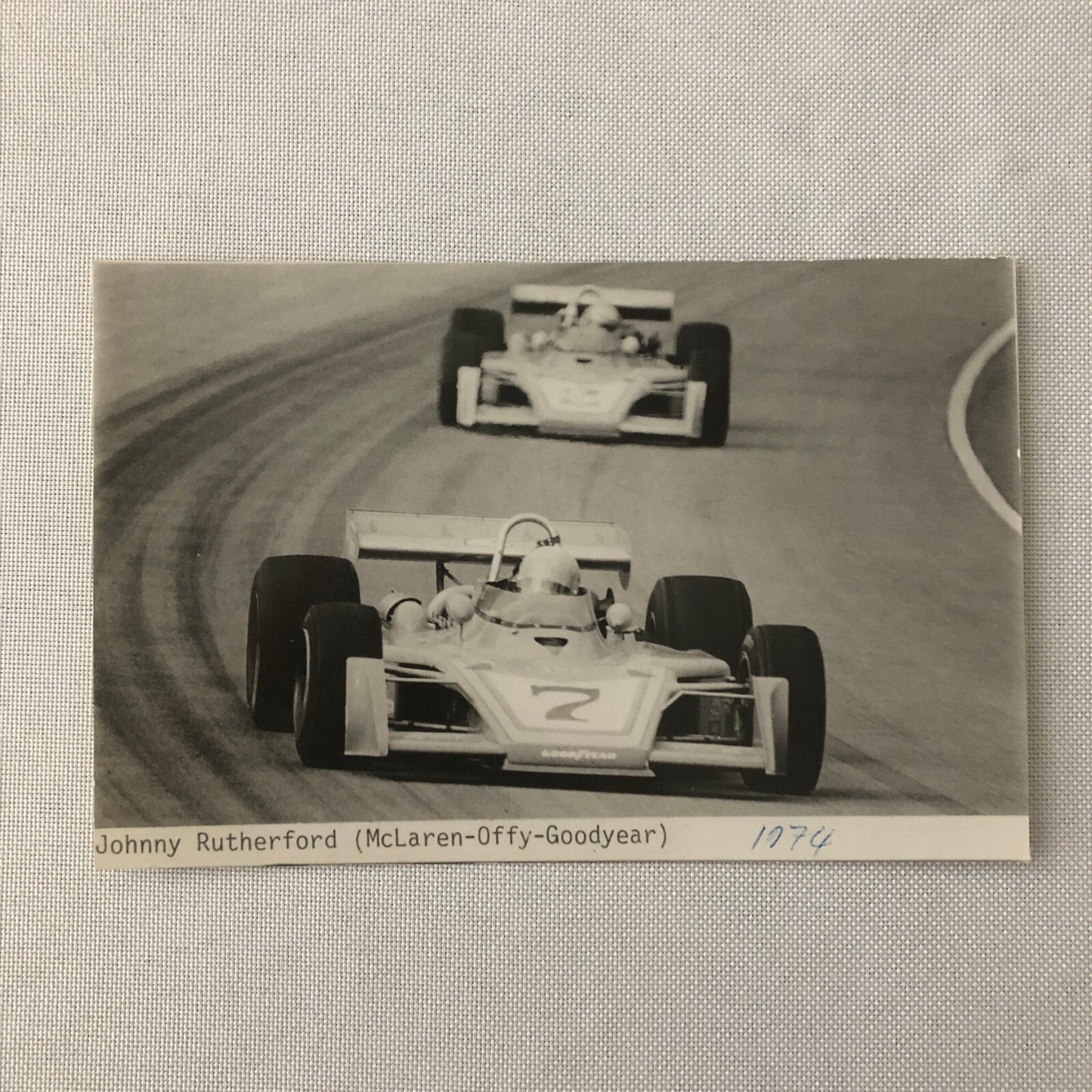 Johnny Rutherford Indy McLaren Racing Photo Photograph Lot of 3 Indianapolis