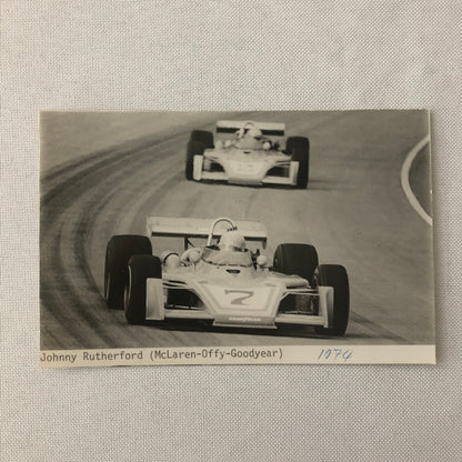 Johnny Rutherford Indy McLaren Racing Photo Photograph Lot of 3 Indianapolis