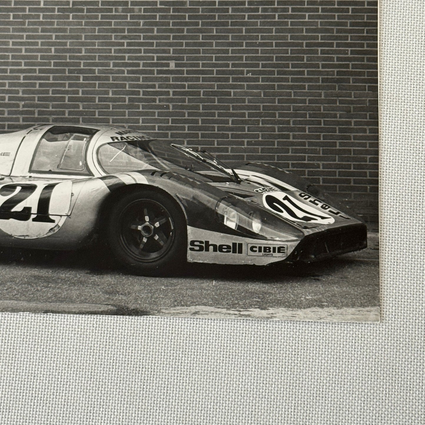 Porsche 917 Martini Racing Car Photo Photograph Print Vintage