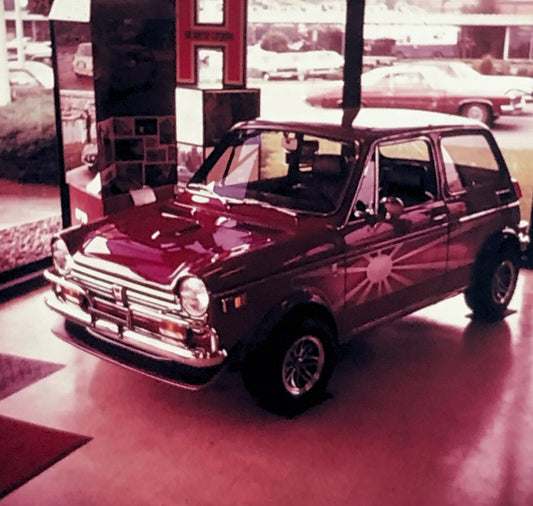 35MM Vintage Photo Slide Honda Car Modification Design Custom Customized