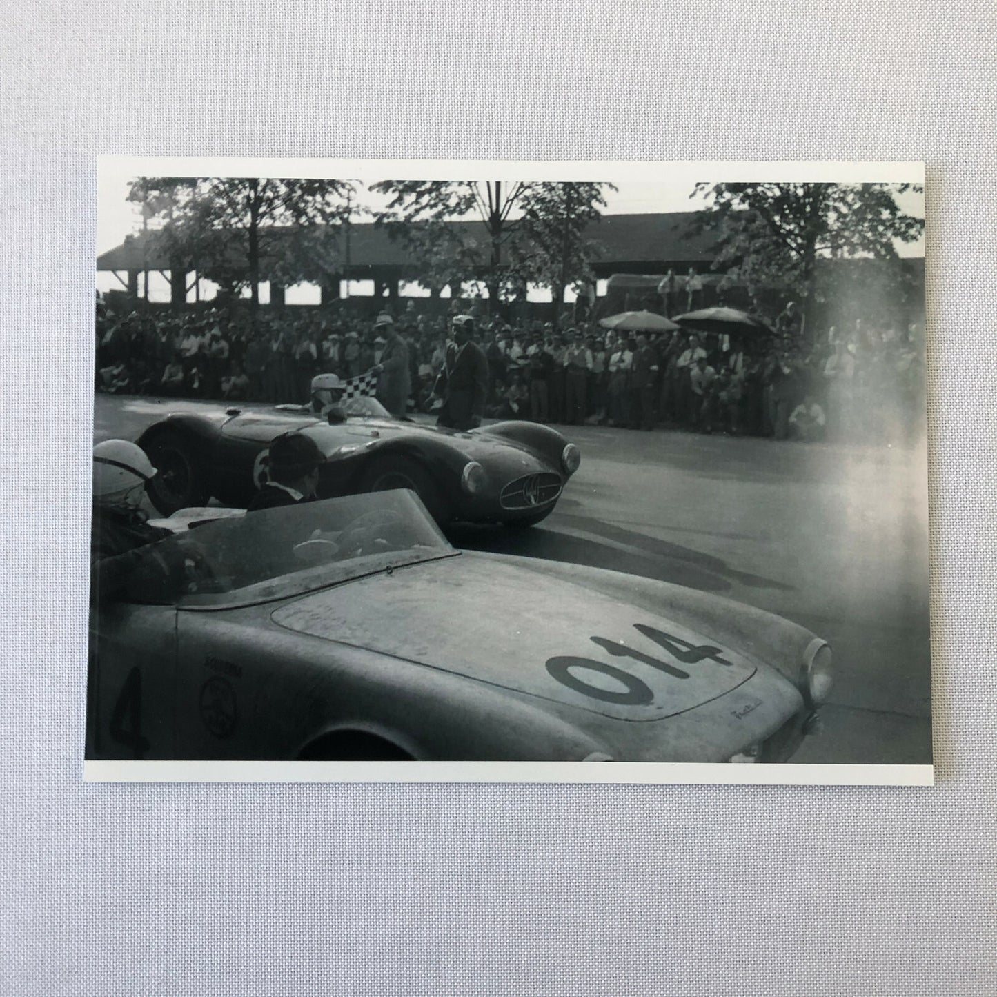 Vintage Racing Photo Photograph Motorsport Race Modern Era Print Maserati Car