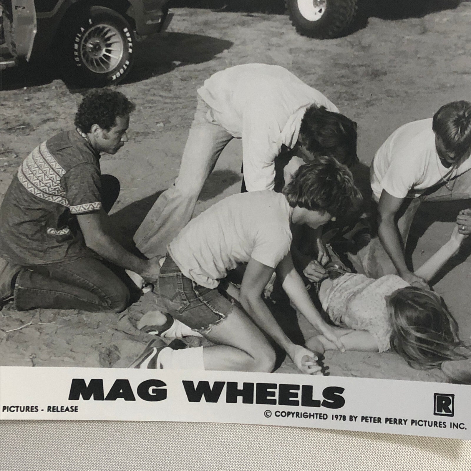 Mag Wheels Movie Press Photo Photograph 1978 Film