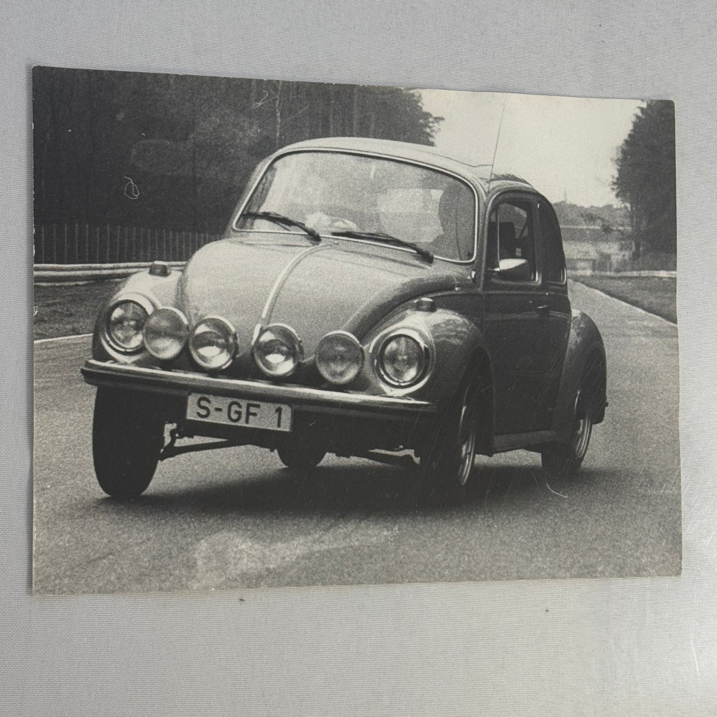 Vintage Volkswagen Beetle VW Bug Photo Photograph Custom Etzold