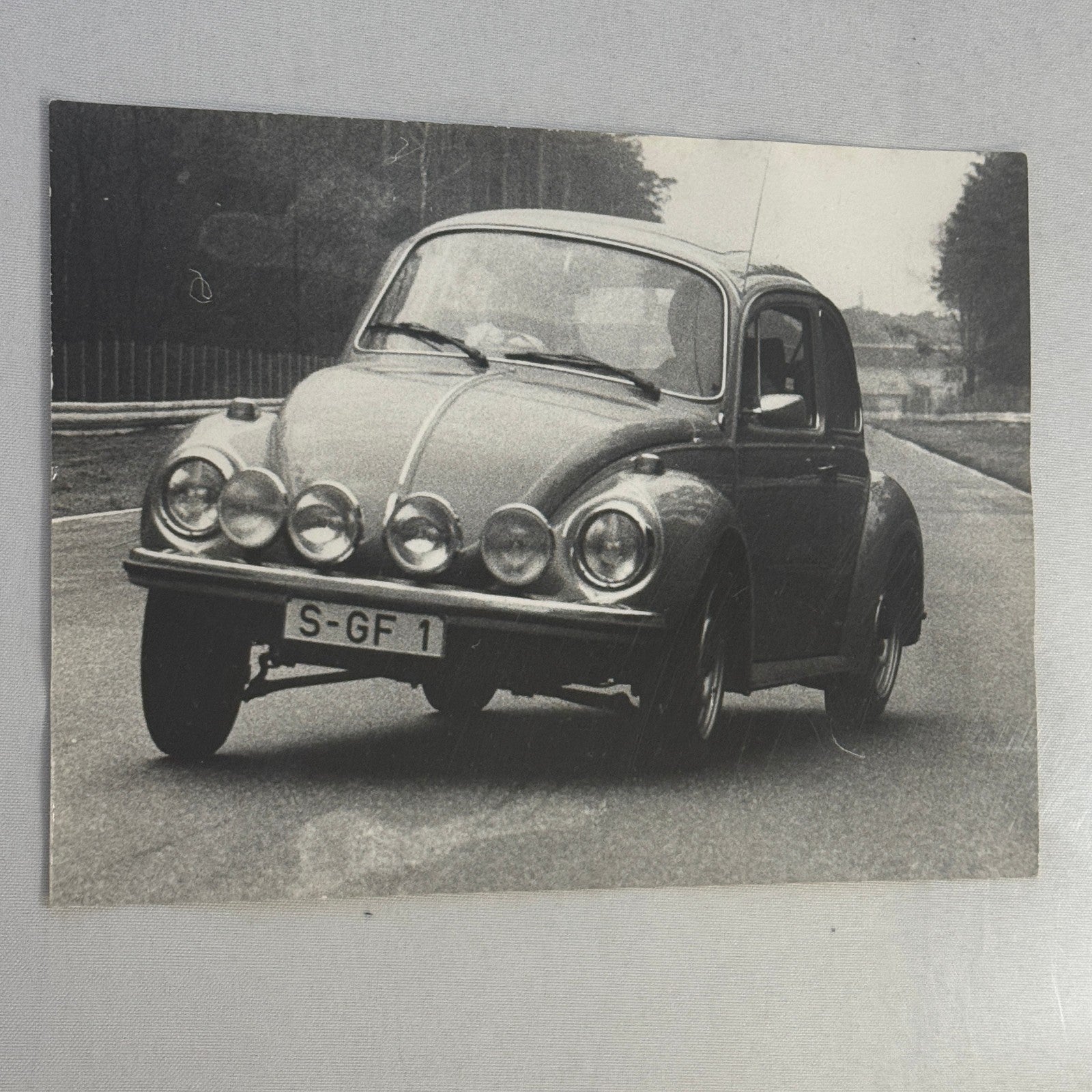 Vintage Volkswagen Beetle VW Bug Photo Photograph Custom Etzold