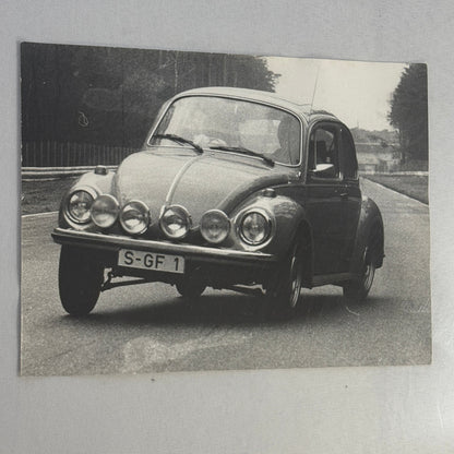 Vintage Volkswagen Beetle VW Bug Photo Photograph Custom Etzold