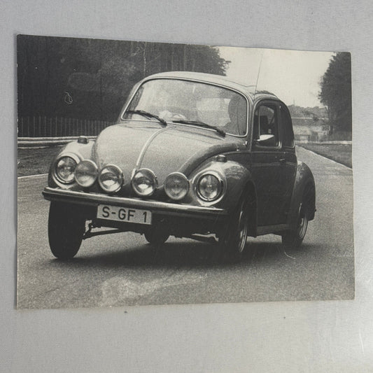 Vintage Volkswagen Beetle VW Bug Photo Photograph Custom Etzold