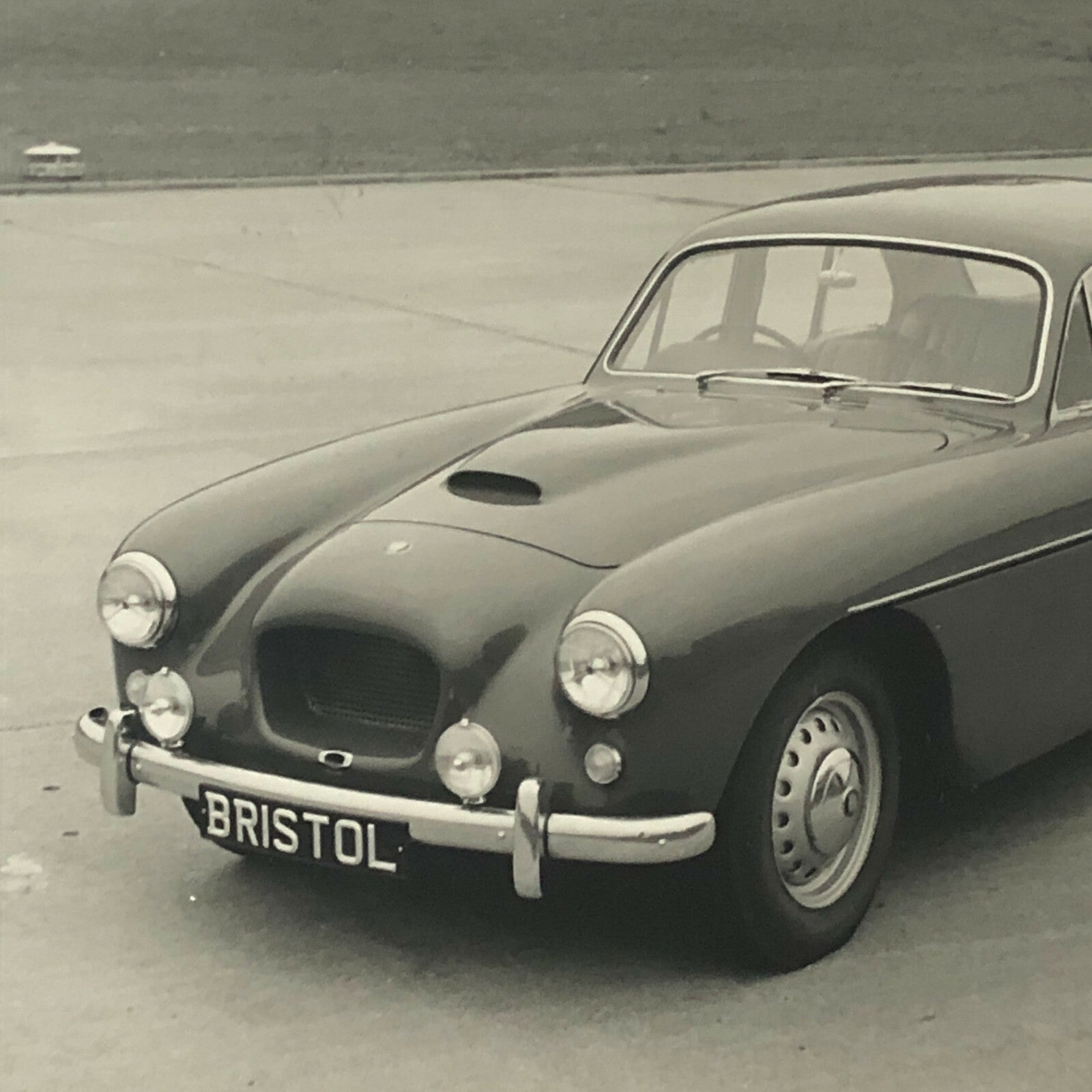 Vintage Bristol 405 Saloon Car Photo Photograph 1956