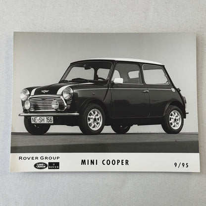 1995 1996 Rover Land Rover Press Kit Mini Cooper MG MGF Range Rover GERMAN