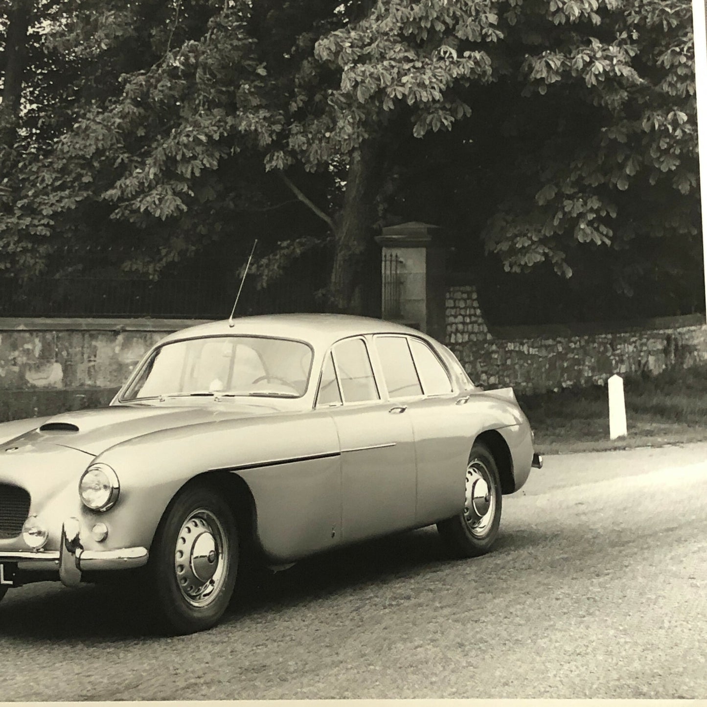 Vintage Bristol Car Press Photo Photograph Print 