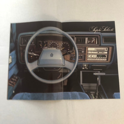 Toyota Crown 2800i Car Sales Brochure Catalog French Italian German European