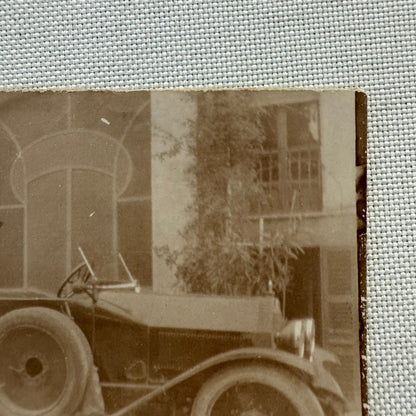 Vintage Photograph Photo Print Women in Early Car Automobile Antique