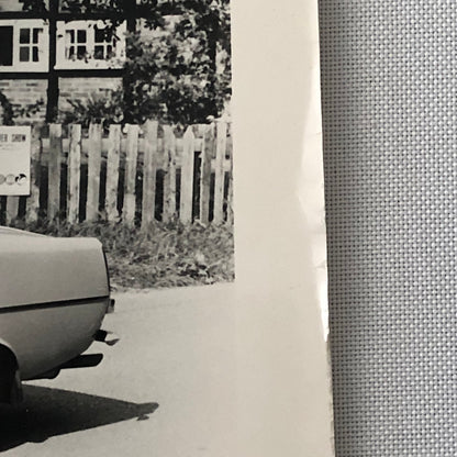 Vintage Rover 3500 Factory Press Photo Photograph Print
