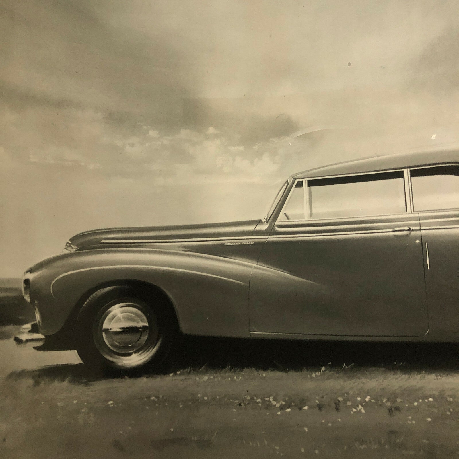 Vintage Sunbeam Talbot Car Factory Press Photo Photograph Image