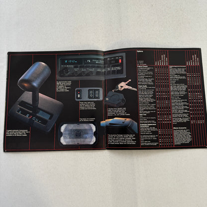 1985 Renault Alliance Car Sales Brochure Catalog Limited L DL Convertible