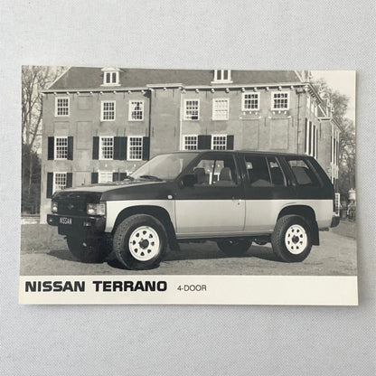 Nissan Terrano SUV Factory Press Photo Photograph Lot of 5