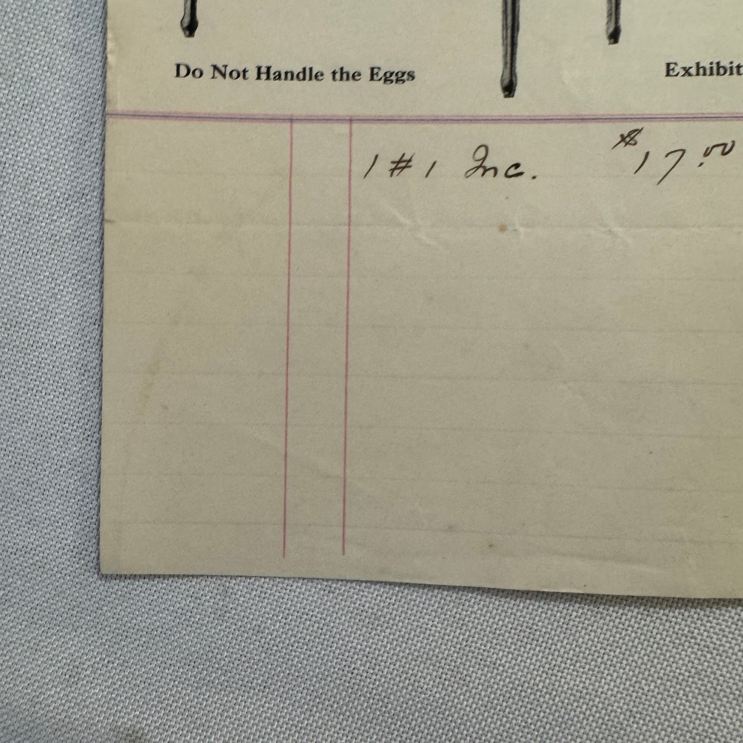 1908 Bradley Incubator Company Eaton Rapids Michigan Invoice Document Antique