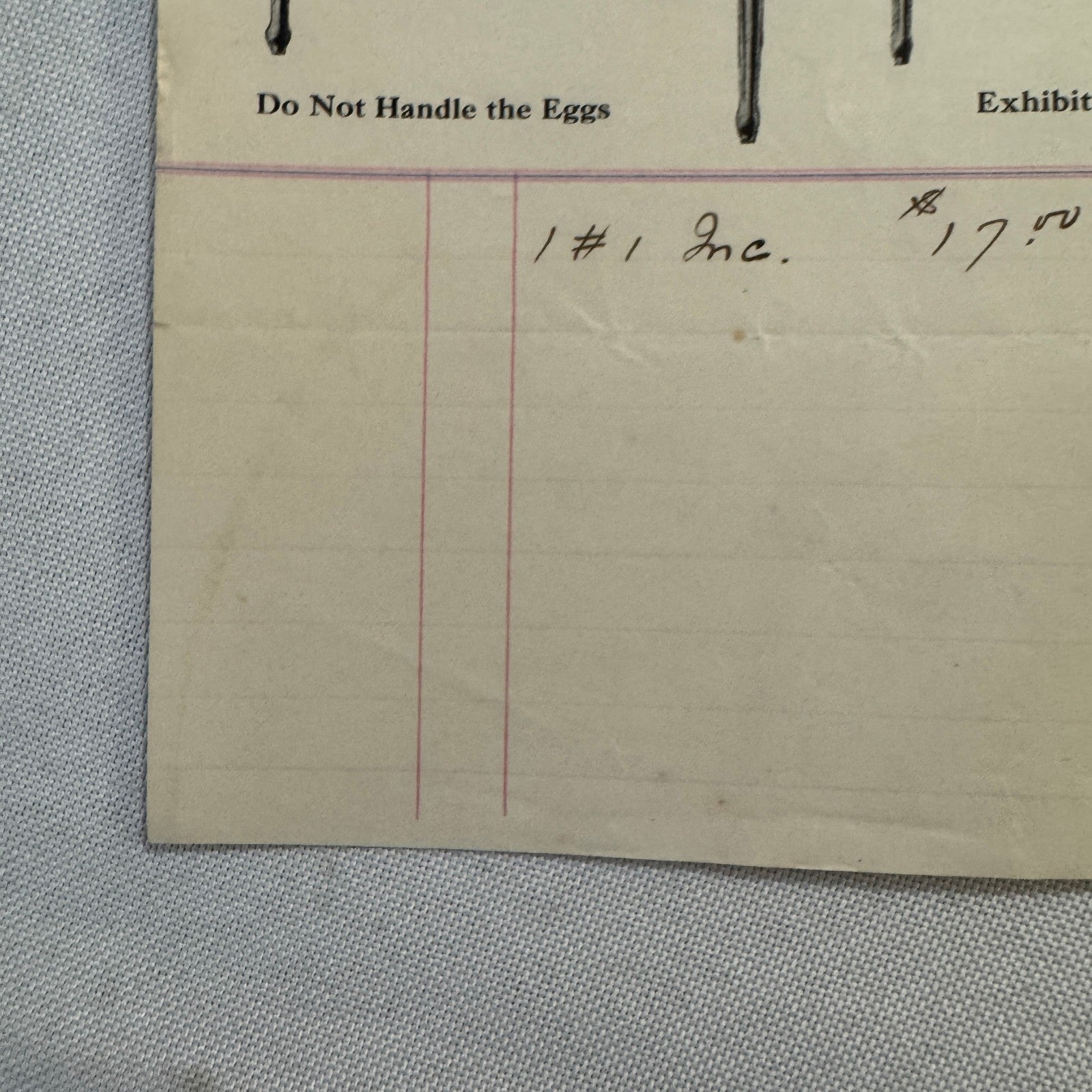 1908 Bradley Incubator Company Eaton Rapids Michigan Invoice Document Antique