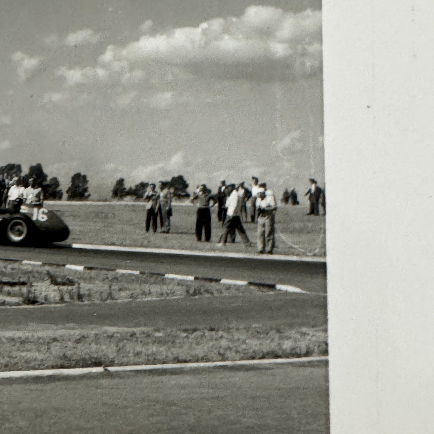 1957 Grand Prix Racing Photo Juan Manuel Fangio Mike Hawthorn Modern Print