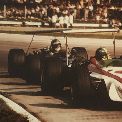 Vintage Honda Grand Prix Racing Car Photo Photograph David Hobbs Monza 1968 ? 