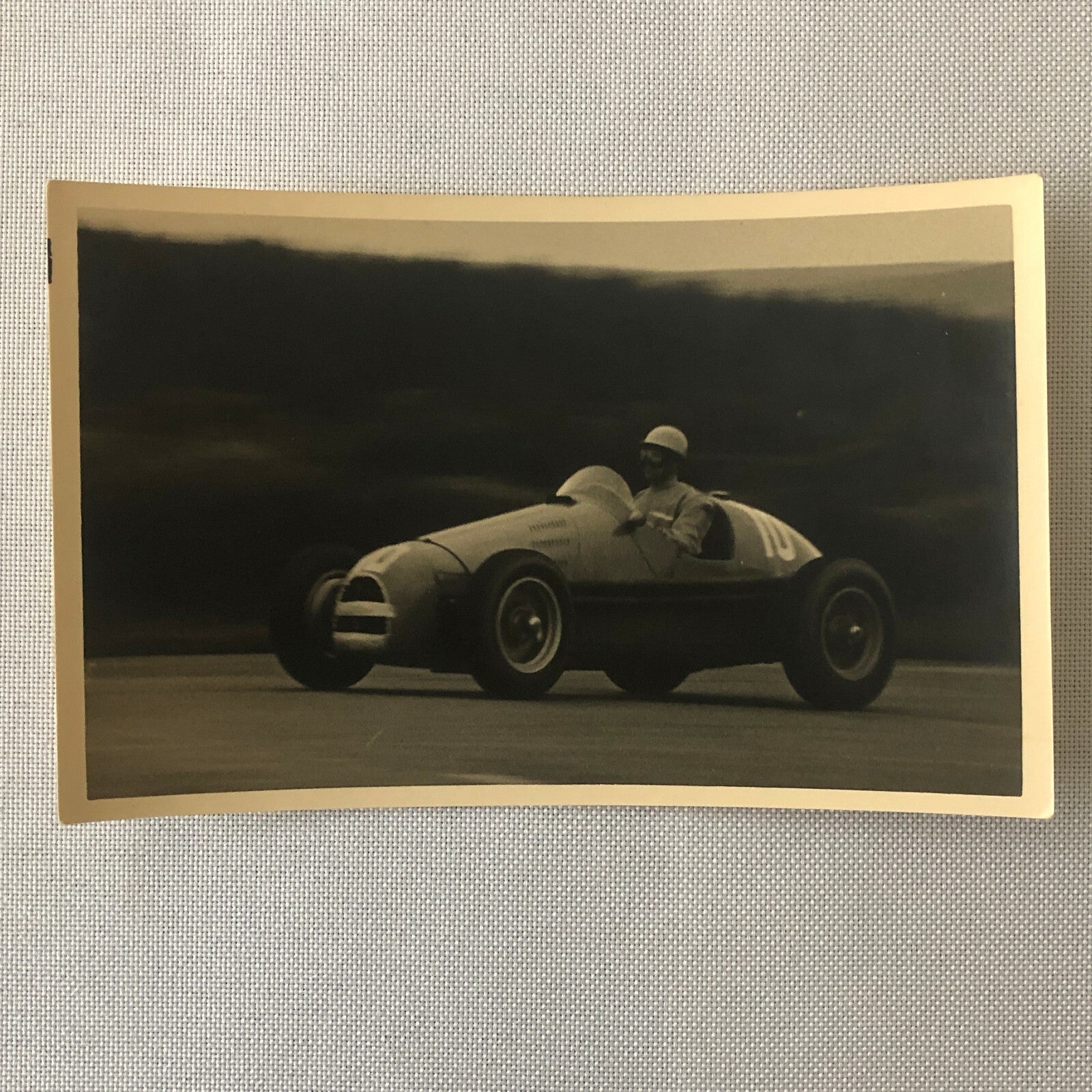 Vintage Racing Car Photo Photograph Print Motorsport Race