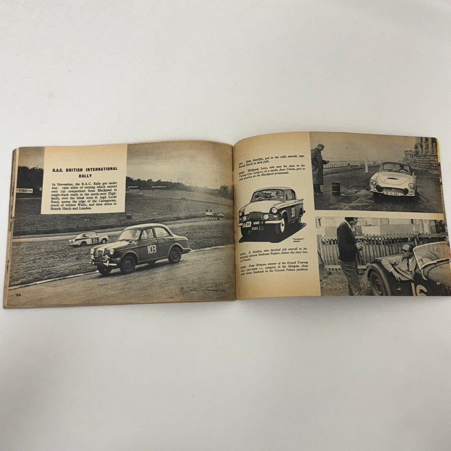 1959 Castrol Racing Achievements Brochure Rally Rallye Motorcycle Land Speed +