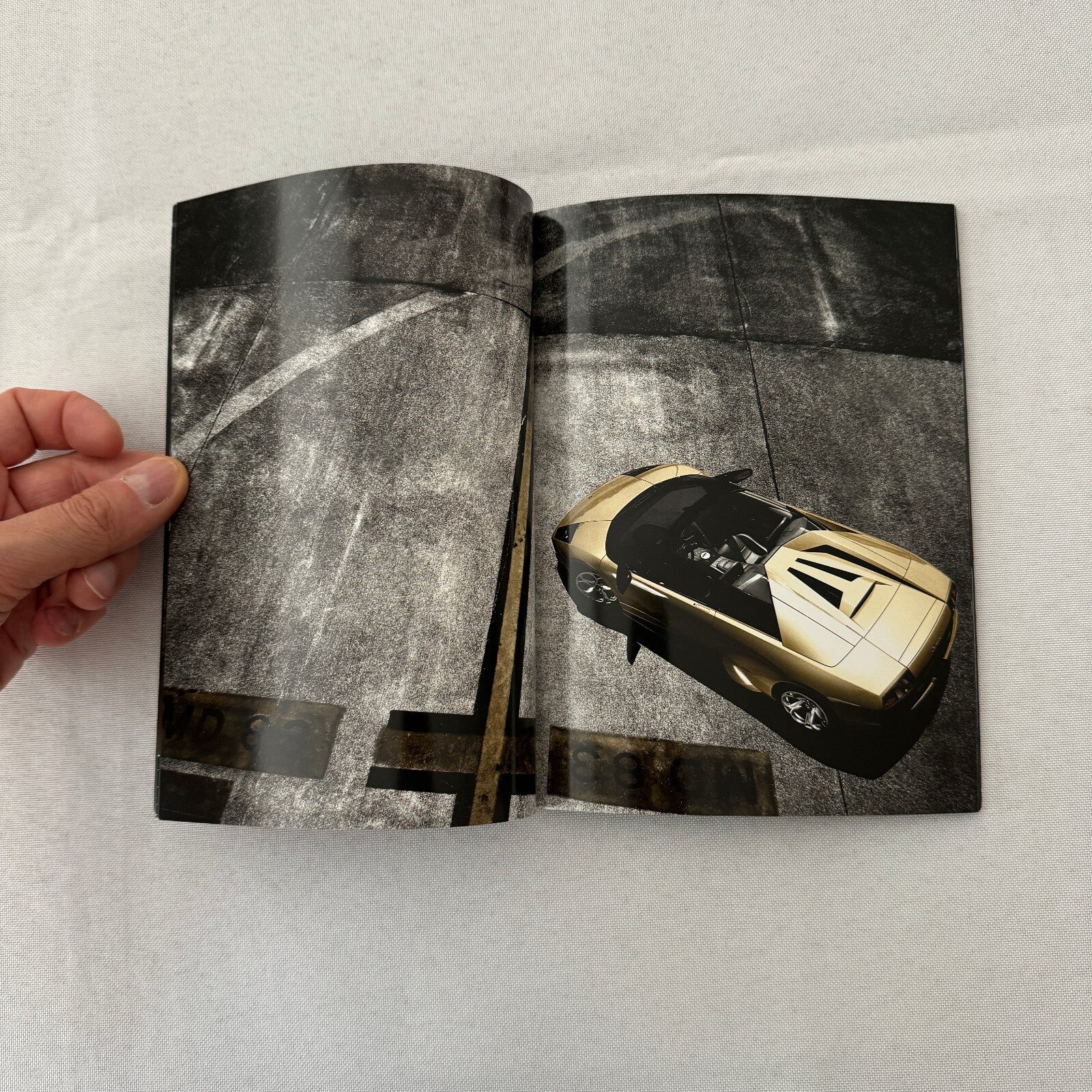 Lamborghini Murcielago ROADSTER Supercar Sales Brochure Catalog GERMAN Text